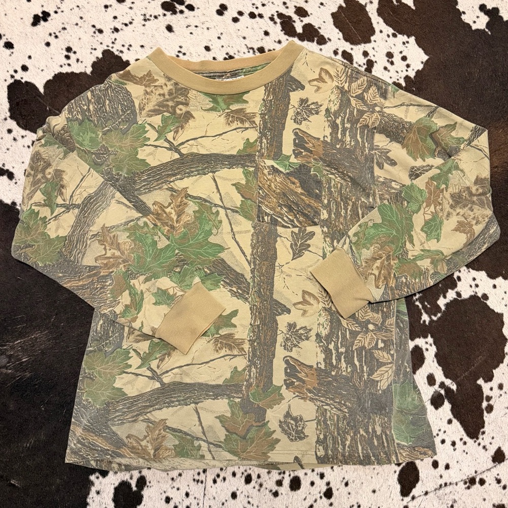 Vintage Camo High Peak Long Sleeve